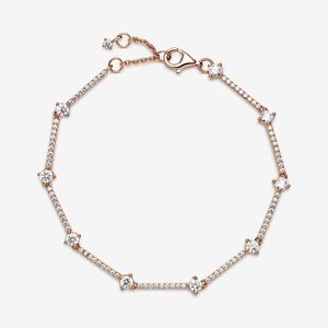 Pandora Sparkling Pavé Bars Bracelet